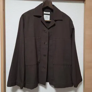 MARKAWARE 오가닉 울 자켓 브라운