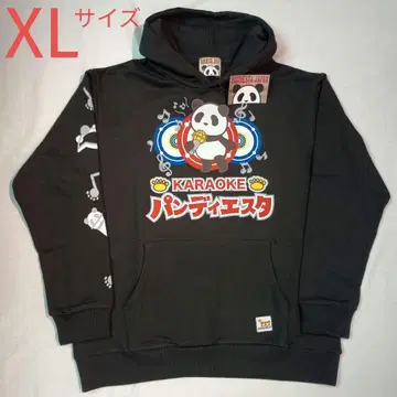[ 미사용 새상품 ] 팬디에스타 가라오케 팬더 풀 후드티 XL