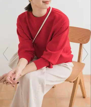 미사용 새상품 [ UR TECH 200일 니트 ] 맨투맨 느낌 풀오버