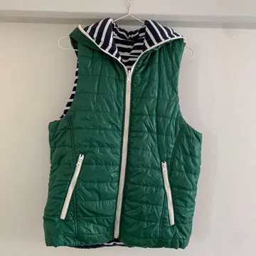 남성용 다운 베스트 자켓