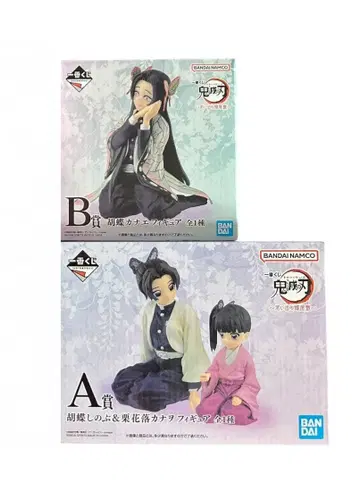 제일복권 귀멸의 칼날 코쵸우 시노부 카나에 카나오 피규어 무이치로 탄지로