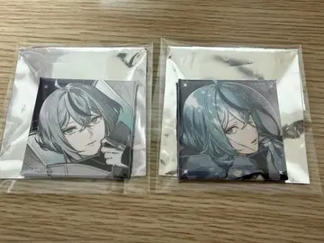 OVER REQUIEMZ 캔뱃지 모리 2점