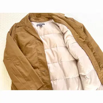 [ M ] 에디 바우어 체스터 코트 이너 다운 베스트 포함 브라운