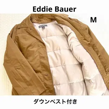 [ M ] 에디 바우어 체스터 코트 이너 다운 베스트 포함 브라운