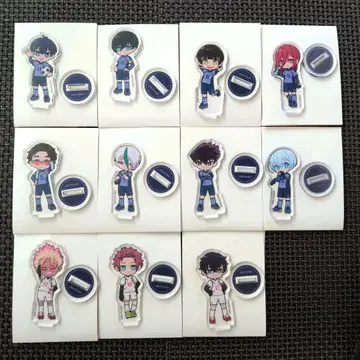 블루 록 아크릴 스탠드 유니폼 스타일 다이소 11종 세트