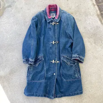 90s CURRENT SEEN 파이어맨 데님 자켓 코트