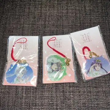 주문토끼 칸다묘진 팁피형 스트랩 3개