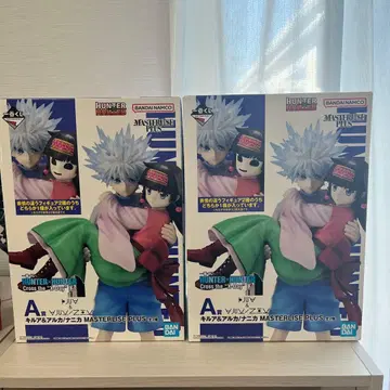 HUNTER x HUNTER 제일복권 키루아 아르카/니카 피규어 세트