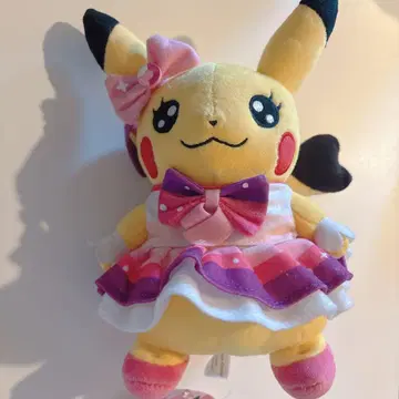 아이돌 피카츄 봉제 인형 포켓몬 센터