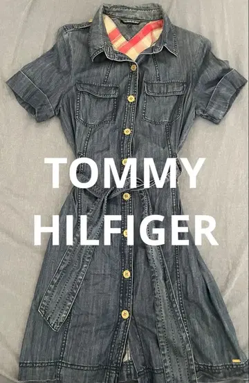 [ TOMMY HILFIGER ] 데님 원피스 M