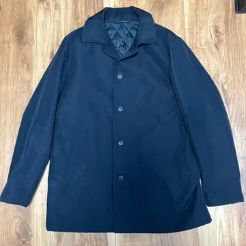 블랙 스텐카라 코트 LL 사이즈