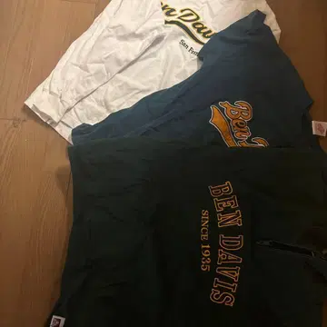 벤 데이비스 BEN DAVIS 상의 3종 세트