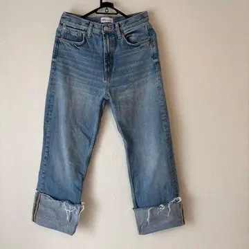 ZARA 롤업 데님 W28