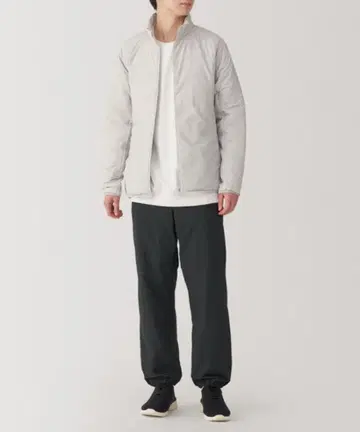 새상품 MUJI 신사 발수 보온 윈드 팬츠 S
