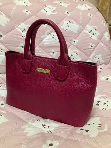 캐티 페라리 마젠타 핑크 미니 핸드백