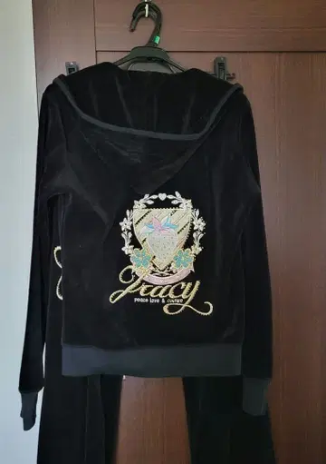 Juicy Couture 블랙 셋업