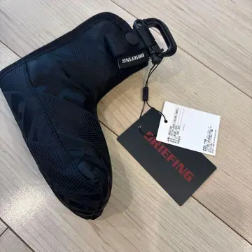 [ 미사용 새상품 ] BRIEFING 퍼터용 골프헤드커버 블랙