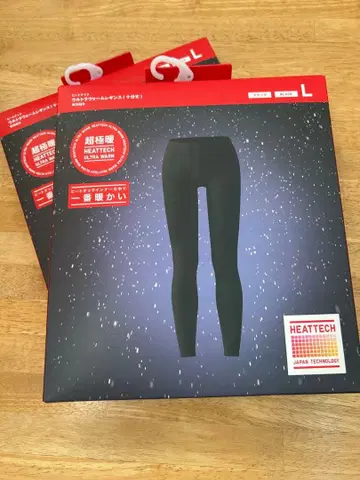유니클로 울트라 웜 레깅스 L 2개