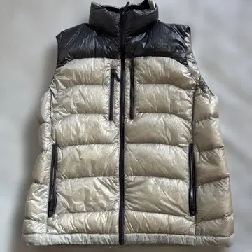 THE NORTH FACE 다운 베스트 실버/블랙