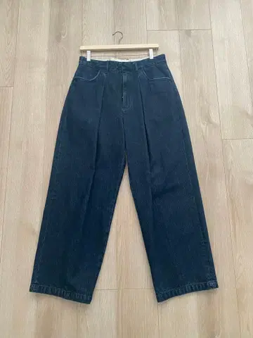 Farah 원턱 와이드 팬츠 32/30 인디고