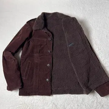 빔즈 코듀로이 자켓 보아 자켓 에폴렛 따뜻한 복슬복슬