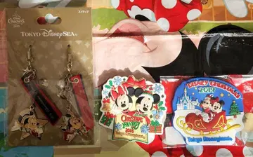 디즈니 크리스마스 굿즈 미키 미니 3종 세트