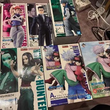 HUNTER x HUNTER 제일복권 피규어 모음