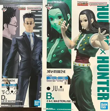 HUNTER x HUNTER 피규어 세트 레오리오 이르미 제일복권