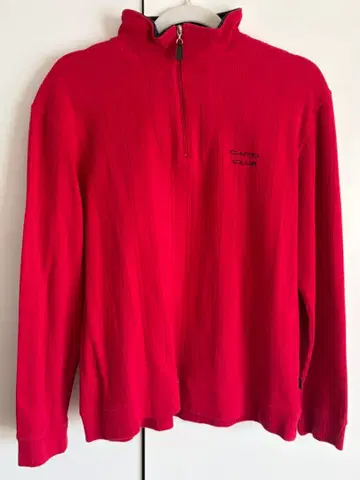 CAMEL CLUB L 사이즈 집업 트레이닝복 레드