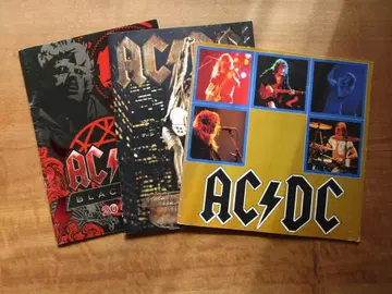 AC/DC 내한 투어 팜플렛 3권 세트 모음