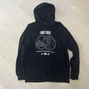 NBA I WAS THERE 후드티 블랙