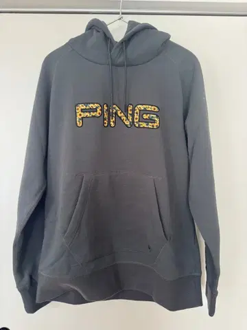 PING 후드티 그레이 L 사이즈