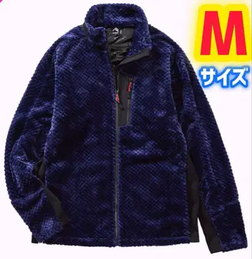 다이아 플리스 안감 알루미늄 자켓 새상품 미사용 네이비