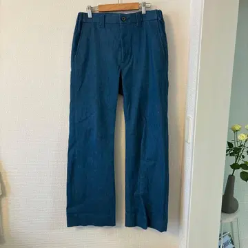 [ 사이즈 2 ] UNITED TOKYO 사이드 밴딩 플레어 팬츠