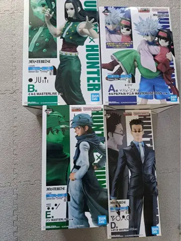 HUNTER x HUNTER 1번 복권 피규어 세트