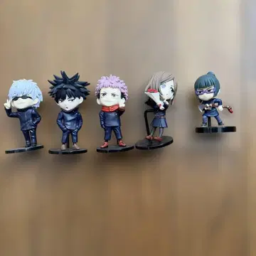 주술회전 피규어 5체 세트