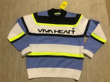 VIVA HEART 스트라이프 스웨터