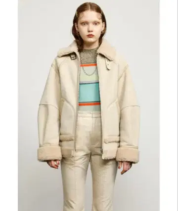 SLY REVERSIBLE B-3 리버서블 2WAY 아이보리