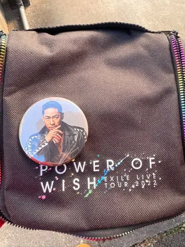 EXILE POWER OF WISH 백과 핀 배지