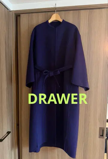 드로어 롱 코트 36