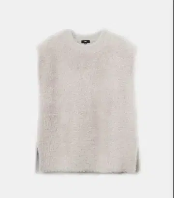 PLST2024 페더 박스 니트 베스트 S (내추럴)