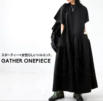 새상품!! 안티카 절개 개더 원피스