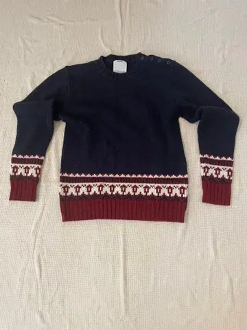 [ 컨디션 최상 ] 02DERIV. 노르딕 무늬 니트 스웨터