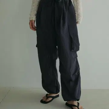 Nylon Cargo Pants 38 anuke