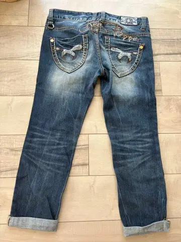 RED PEPPER 롤업 청바지