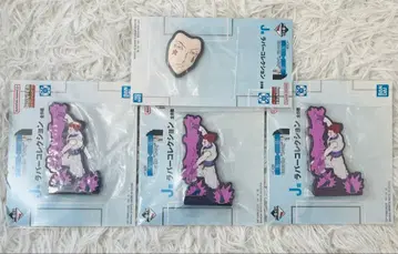 제일복권 HUNTER x HUNTER J상 러버 컬렉션 히소카 4종