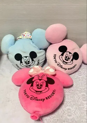 디즈니 리조트 미니 벌룬 숄더 백 코인 케이스 세트