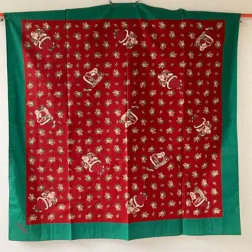 [ 새상품급 ] 핑크하우스 대형 스톨 산타클로스 크리스마스