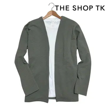 새상품 다케오 키쿠치 가디건+T셔츠 세트 앙상블 XL 그린