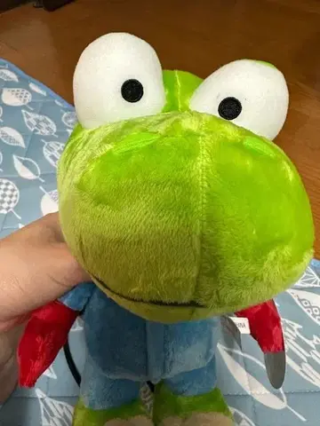 개구리 봉제 인형